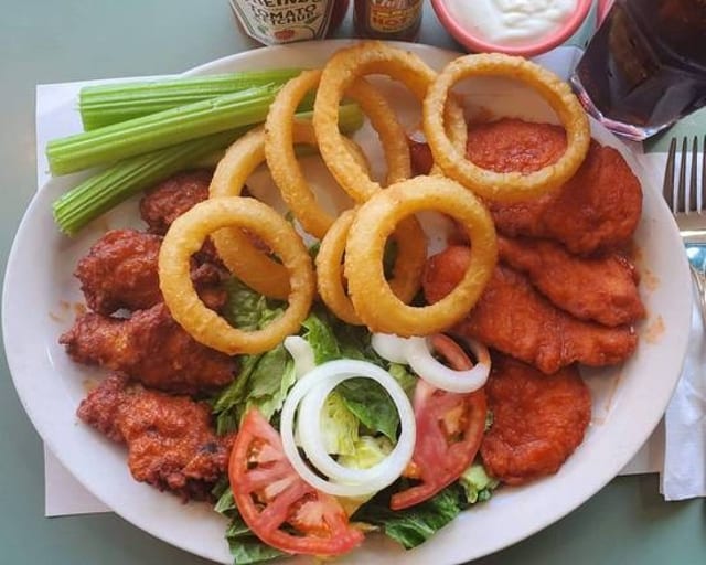 BBQ Chicken Wings.